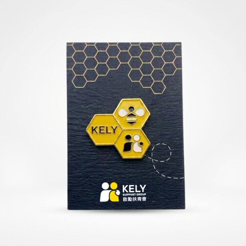 Bee Hive Enamel Pin